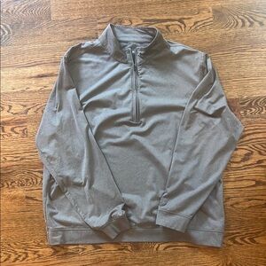 Walter Hagen Men's Gray Quarter-Zip Sweater | size XL